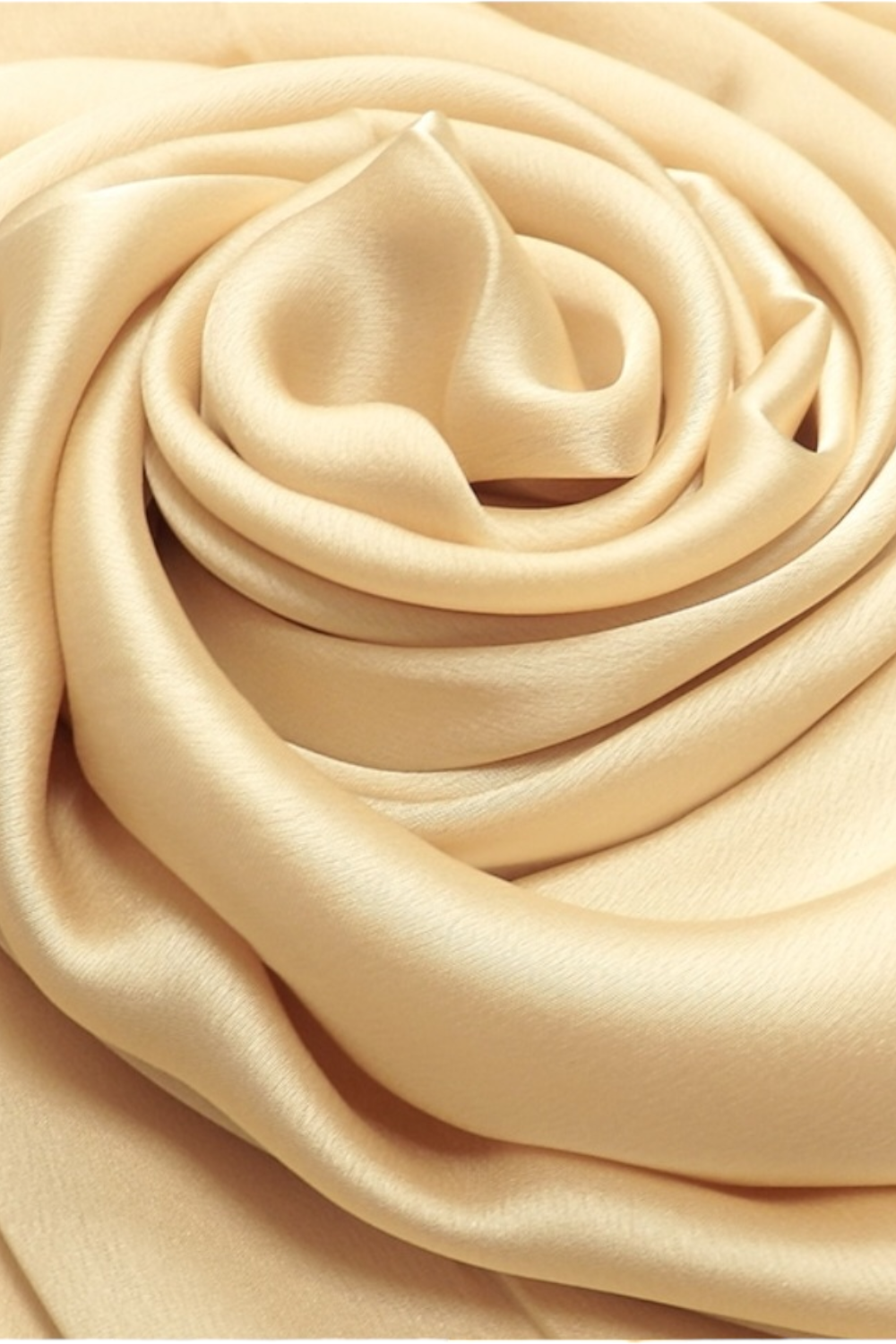 Metallic Plain occasion Scarf In Cream