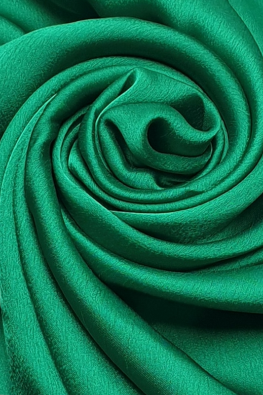 Metallic Plain occasion Scarf In Green