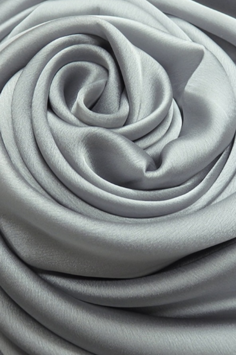 Metallic Plain occasion Scarf In Silver